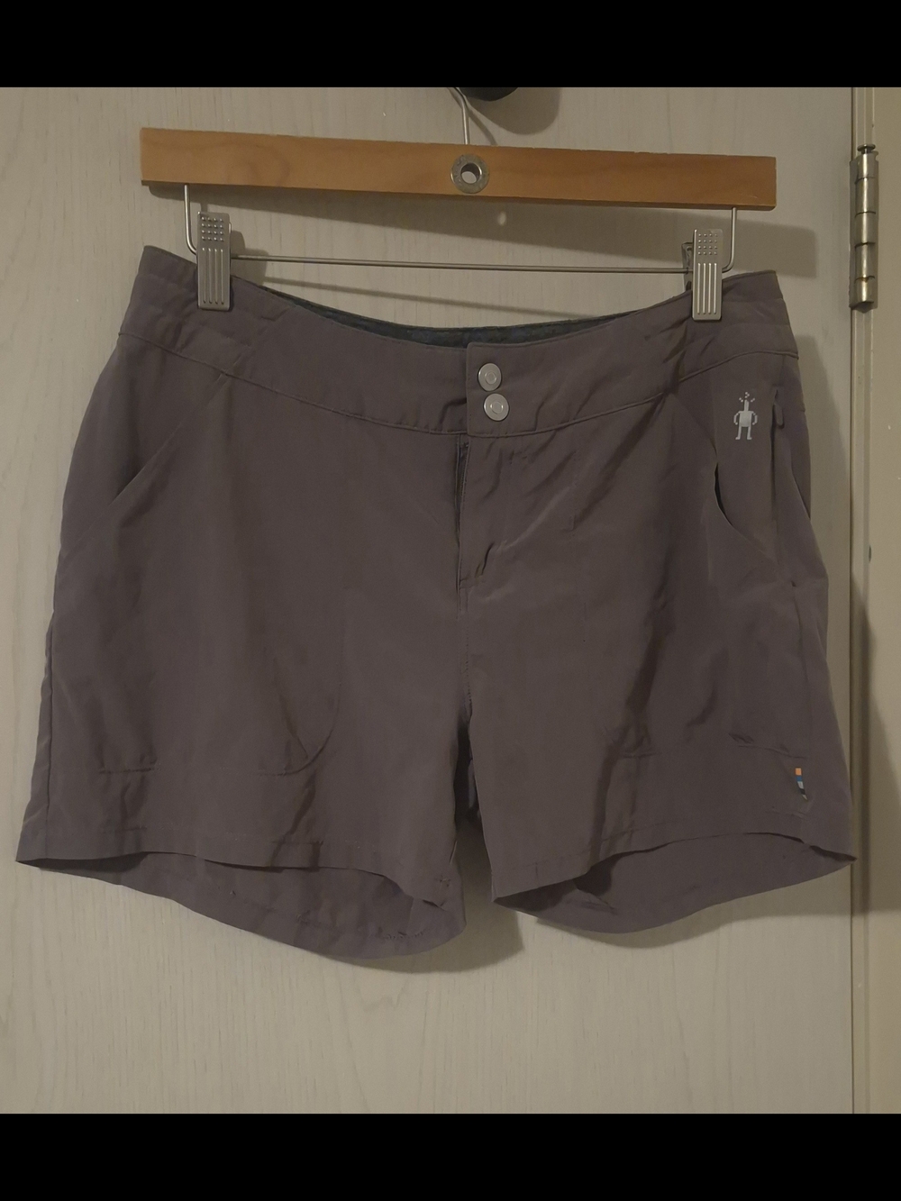 Smartwool Merino Sport Hike Shorts Women's Medium Grey